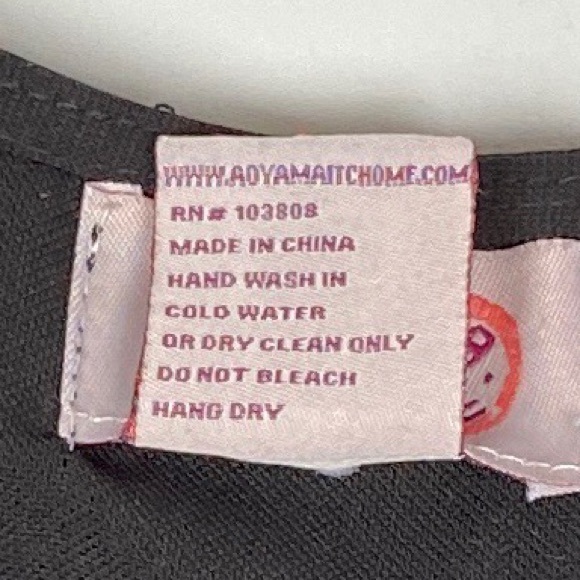 Aoyama Itchome Black Tunic Mini Dress Hooded Pullover Size M/L - Picture 5 of 8